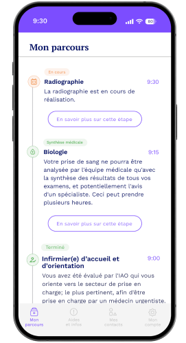 Mockup Page Acceuil et WebApp patient